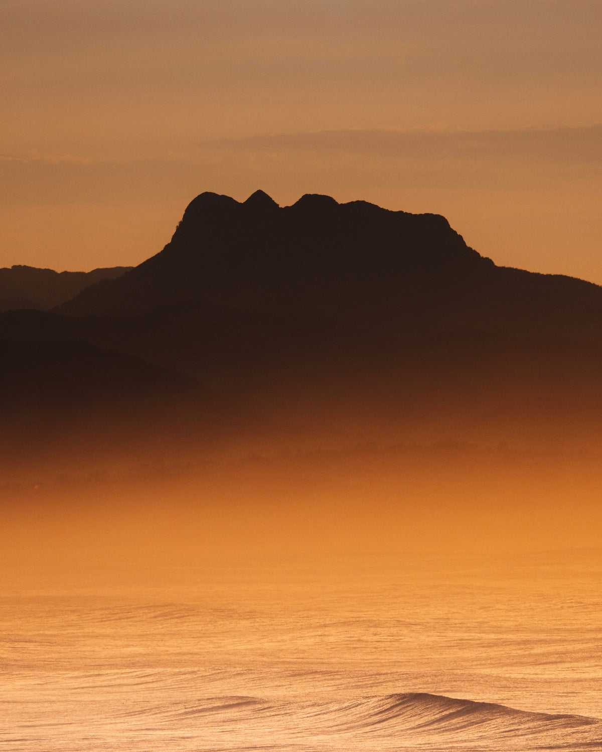 Misty Sunset