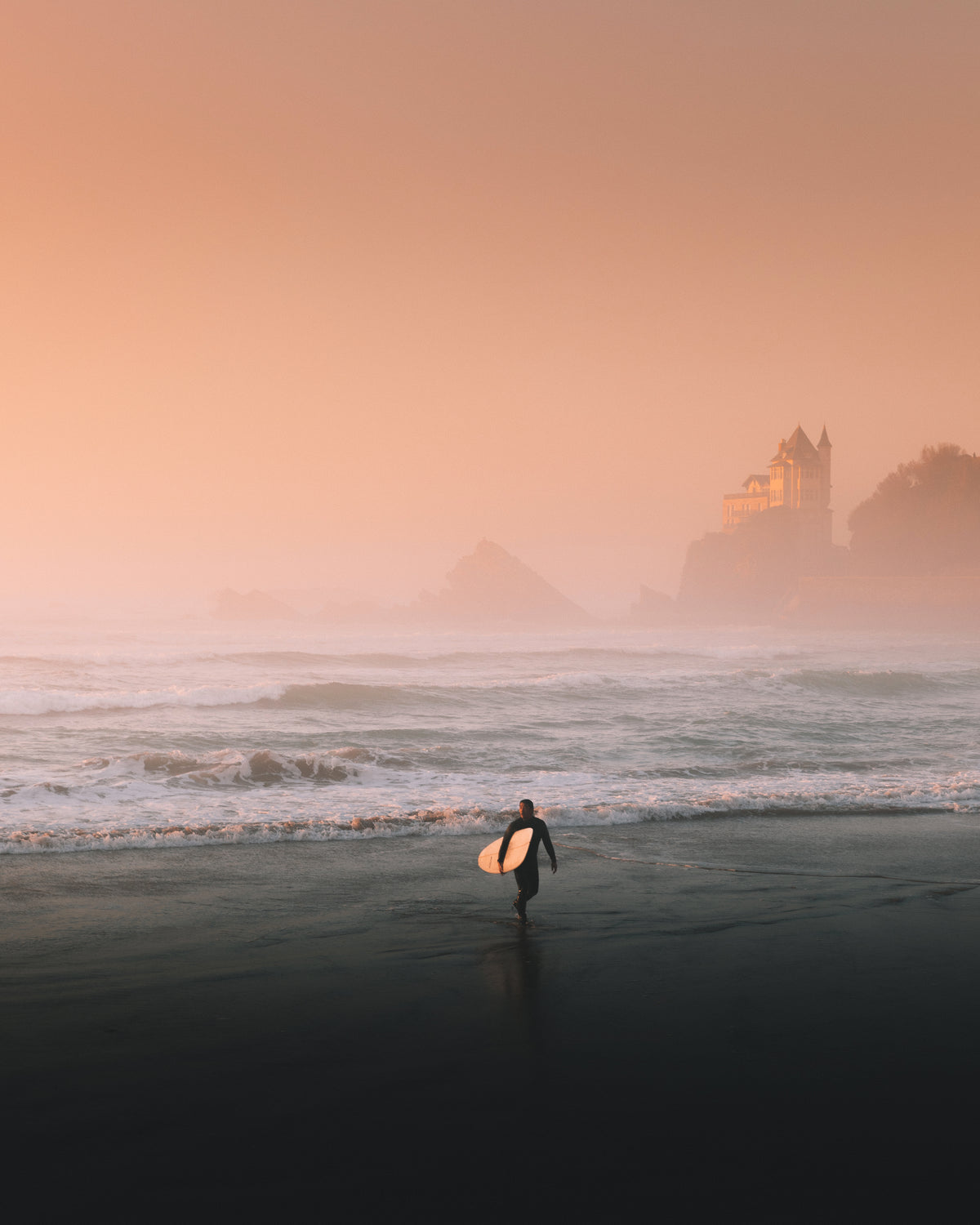 Misty Sunset